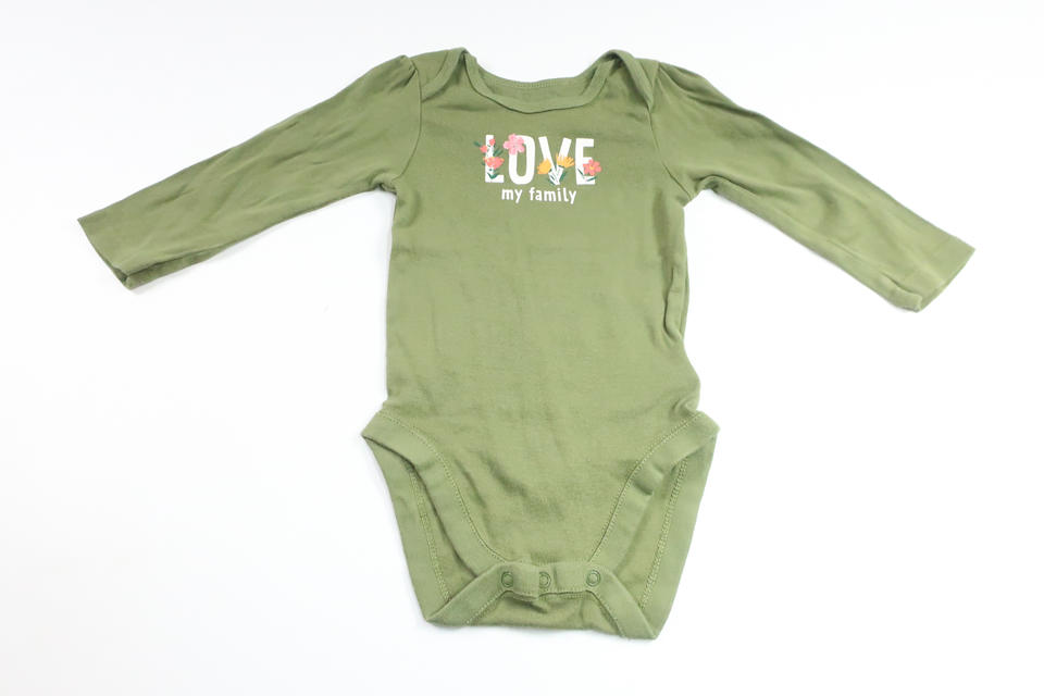 Bodysuit fra Bundles Baby Place - Størrelse 68/74 - Grøn