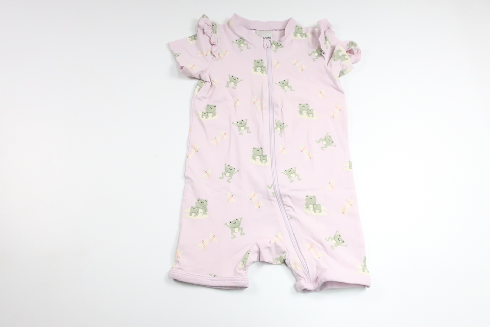 Pyjamas med frøer fra Kappahl - Størrelse 80 - Lilla