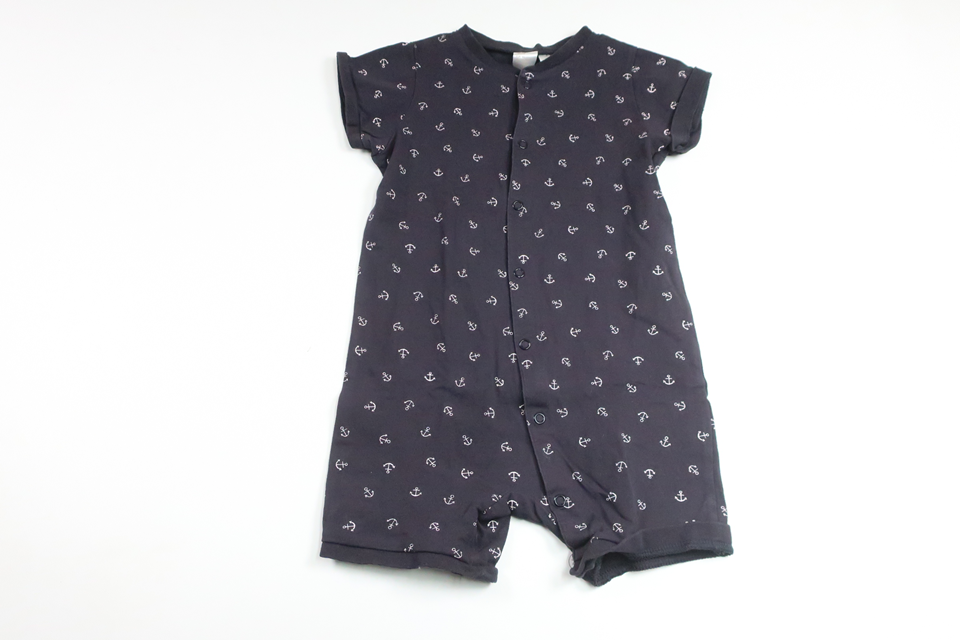 Pyjamas fra H&M - Størrelse 86 - Marineblå