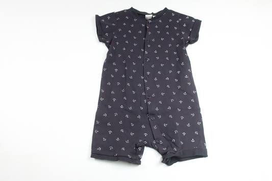 Pyjamas fra H&M - Størrelse 86 - Marineblå