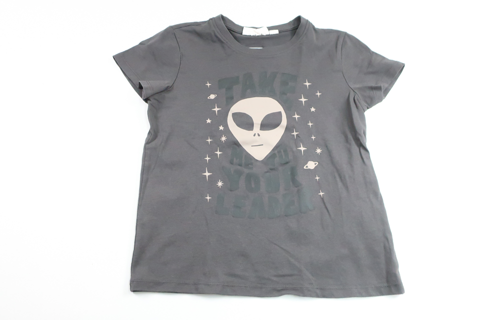 T-shirt fra Denim Day - Størrelse 122/128 - Grå