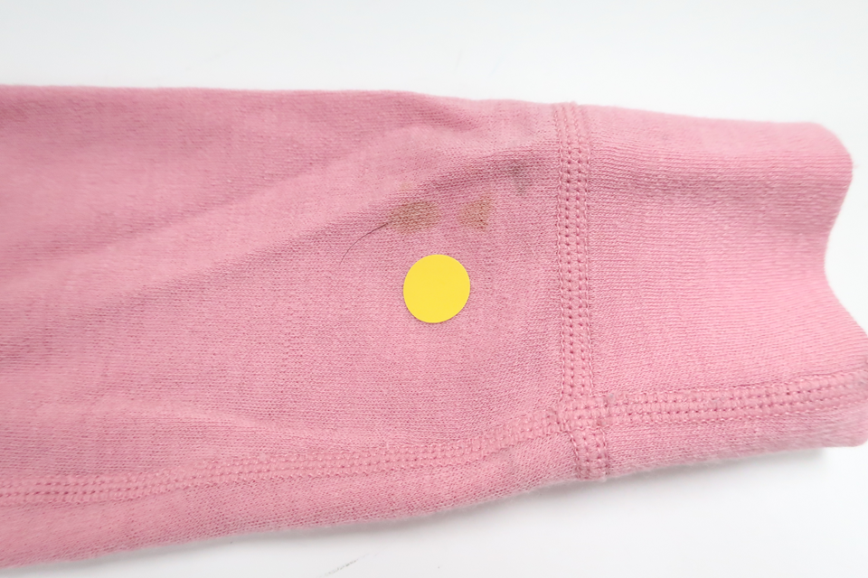 Basislagsbody i 100% merinould fra Polarn o. Pyret - Størrelse 86/92 - Pink