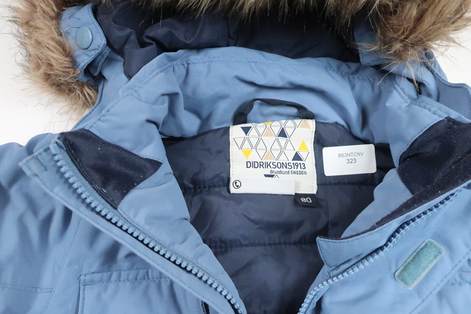 Vinteroveralls fra Didriksons - Størrelse 80 - Blå