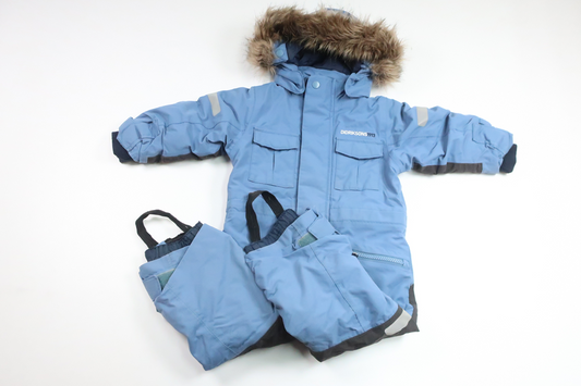 Vinteroveralls fra Didriksons - Størrelse 80 - Blå