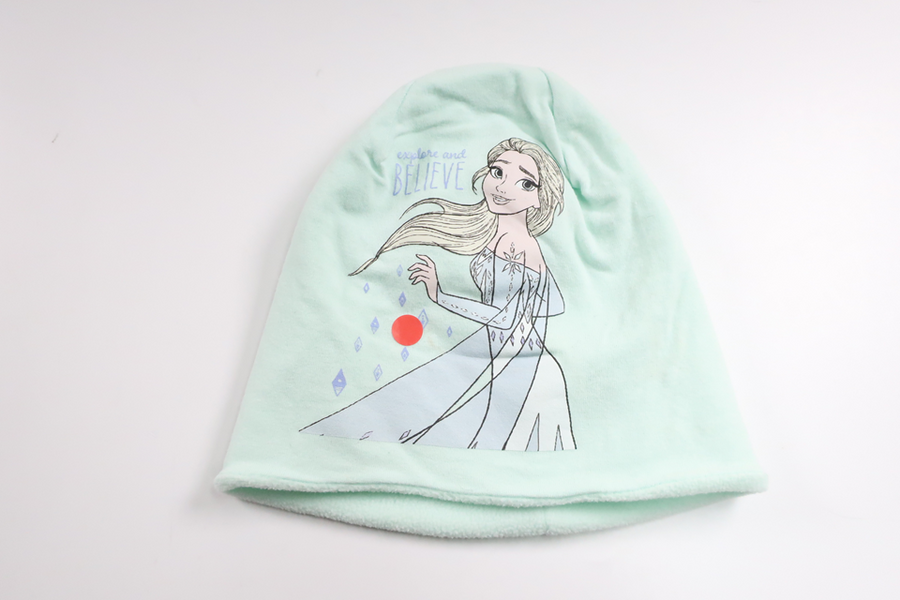 Fleeceforet hue med Frost fra Lupilu - Størrelse 86/92 - Grøn