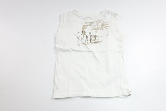 Tanktop fra Timberland - Størrelse 80 - Hvid