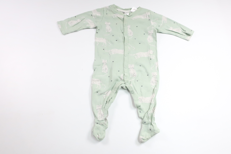 Pyjamas fra H&M - Størrelse 62 - Grøn
