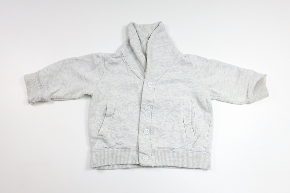 Cardigan fra H&M - Størrelse 62 - Grå