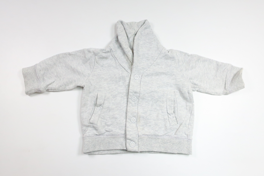 Cardigan fra H&M - Størrelse 62 - Grå