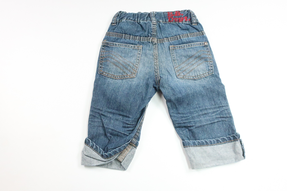 Jeans fra H&M - Størrelse 74 - Denim
