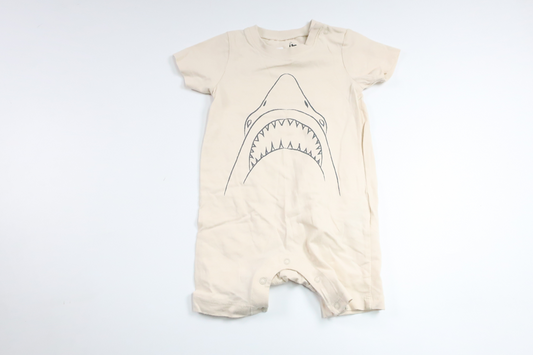 Pyjamas fra ICA I Love Eco - Størrelse 68 - Beige