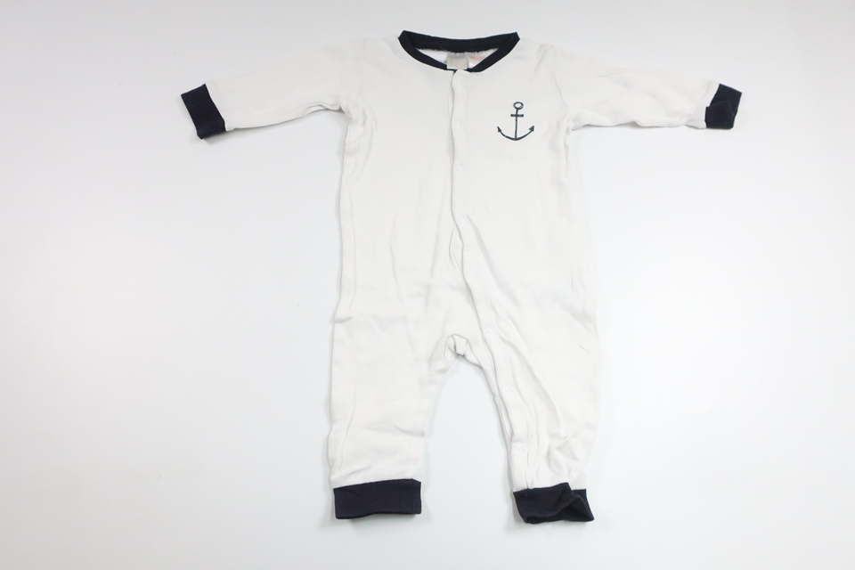 Pyjamas fra H&M - Størrelse 68 - Hvid