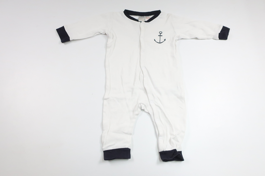 Pyjamas fra H&M - Størrelse 68 - Hvid