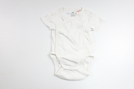 Wrap-body fra H&M - Størrelse 56 - Hvid