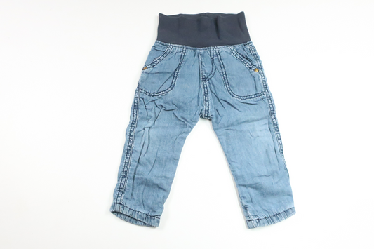 Forede bukser fra Newbie - Størrelse 68 - Denim