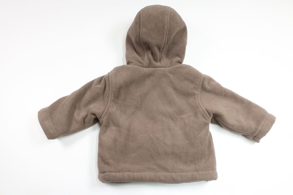 Fleeceforet frakke fra Dunnes - Størrelse 62/68 - Brun