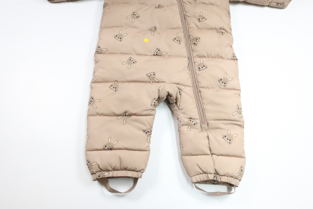 Overalls med kaniner fra Kappahl - Størrelse 80 - Beige