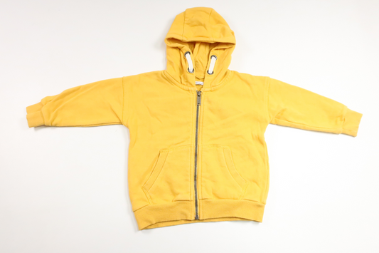 Hættejakke fra Reserved - Størrelse 74 - Gul