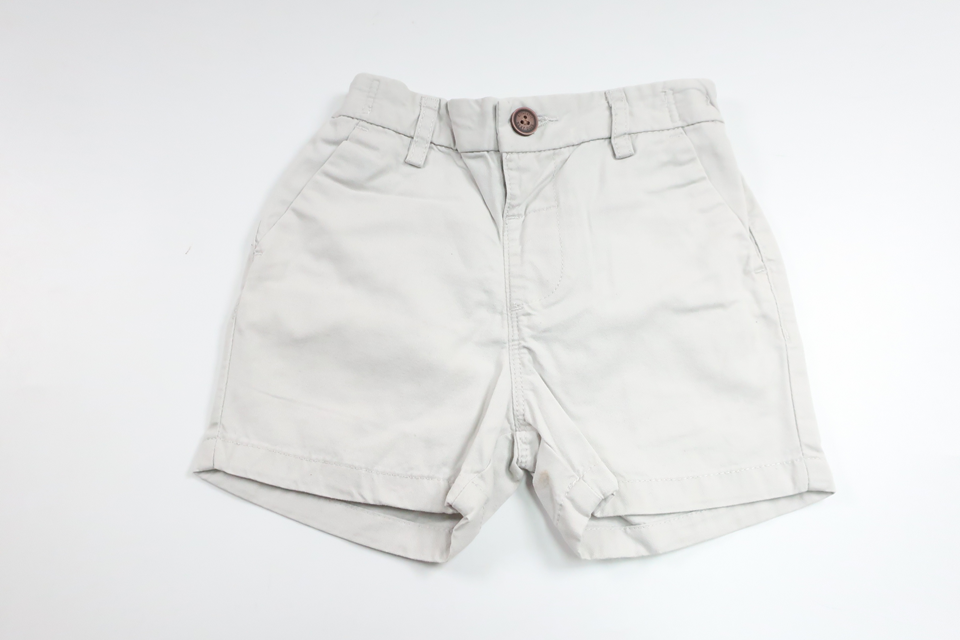 Chinoshorts fra Next - Størrelse 86 - Beige