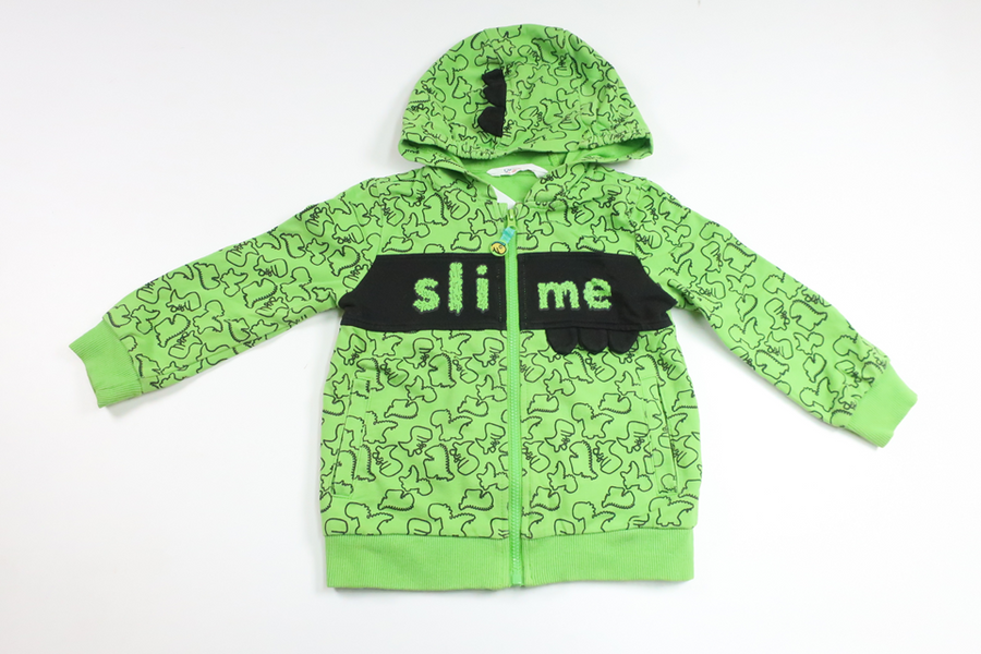 Hættejakke fra Coccodrillo - Størrelse 86 - Grøn