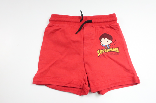 Shorts fra Superman - Størrelse 86 - Rød