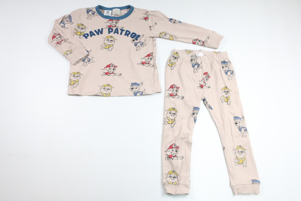 Todelt pyjamas med Paw Patrol fra Zara - Størrelse 110 - Beige