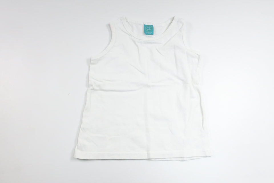 Tanktop fra Little Kids - Størrelse 92/98 - Hvid
