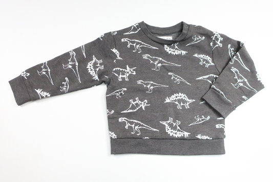 Sweatshirt fra Fox & Bunny - Størrelse 80 - Grå