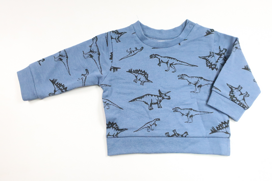 Sweatshirt fra Fox & Bunny - Størrelse 56/62 - Blå