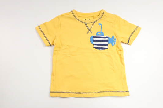 T-shirt fra Cool Club by Smyk - Størrelse 62 - Gul