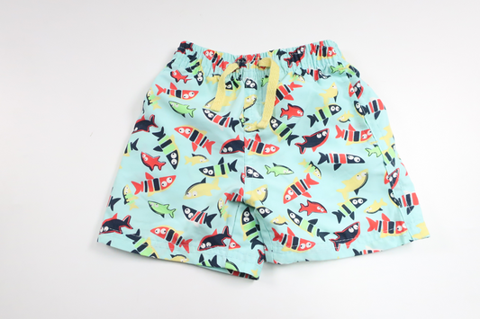 Badeshorts fra Little Rebel - Størrelse 74 - Blå