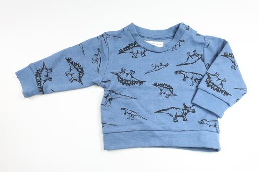 Sweatshirt fra Fox & Bunny - Størrelse 56/62 - Blå