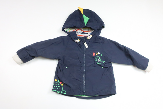 Fleeceforet jakke fra Cool Club by Smyk - Størrelse 74 - Marineblå