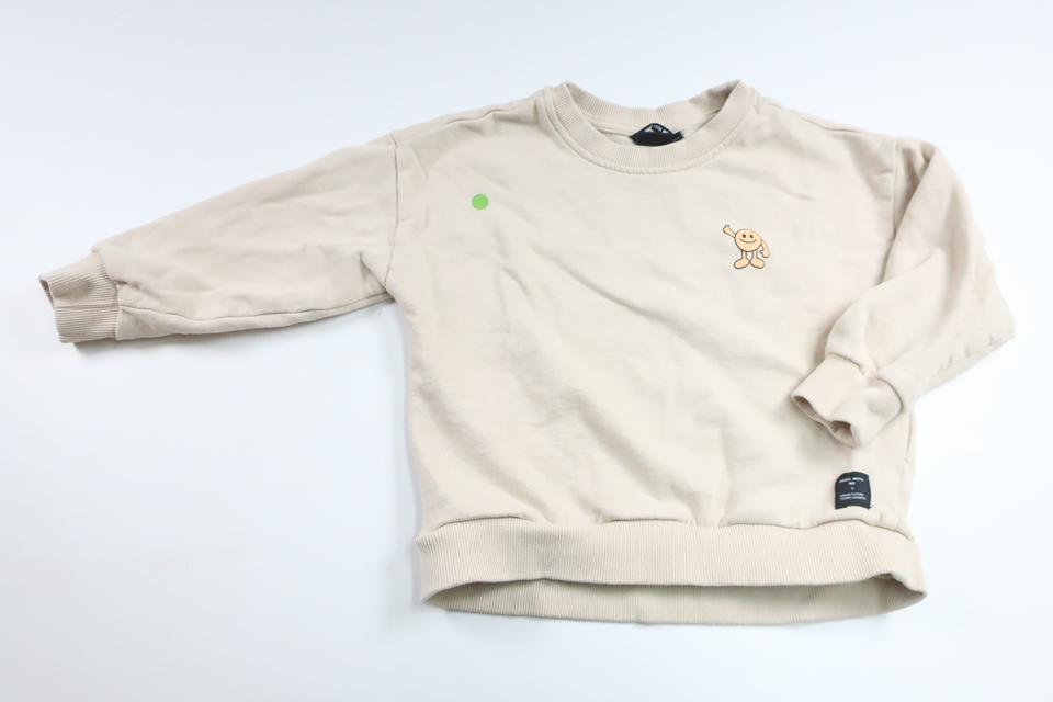 Sweatshirt fra Lager 157 - Størrelse 100 - Beige