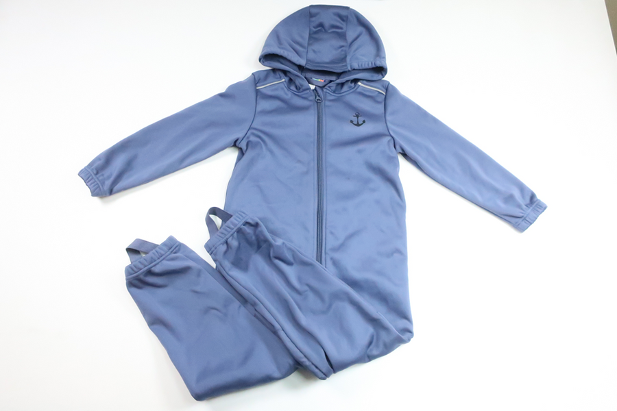 Bløde softshell-overalls fra Lupilu - Størrelse 110/116 - Blå