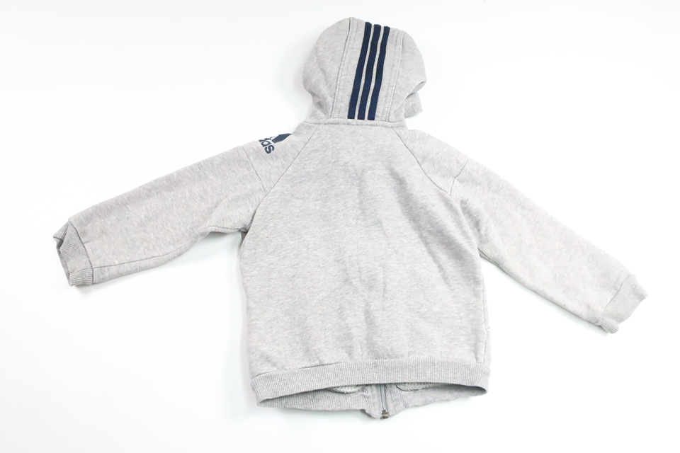Hættetrøje fra Adidas - Størrelse 86 - Grå