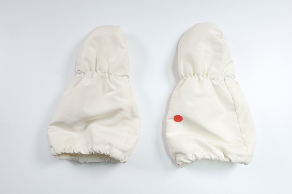 Forede vanter fra Reima - Størrelse 19/21 - Off-white