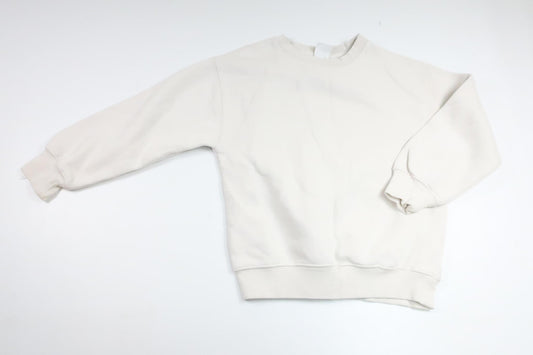 Sweatshirt fra Zara - Størrelse 130 - Off-white