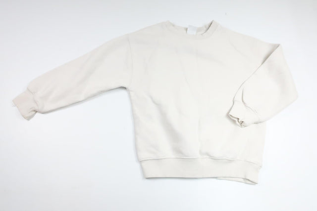 Sweatshirt fra Zara - Størrelse 130 - Off-white