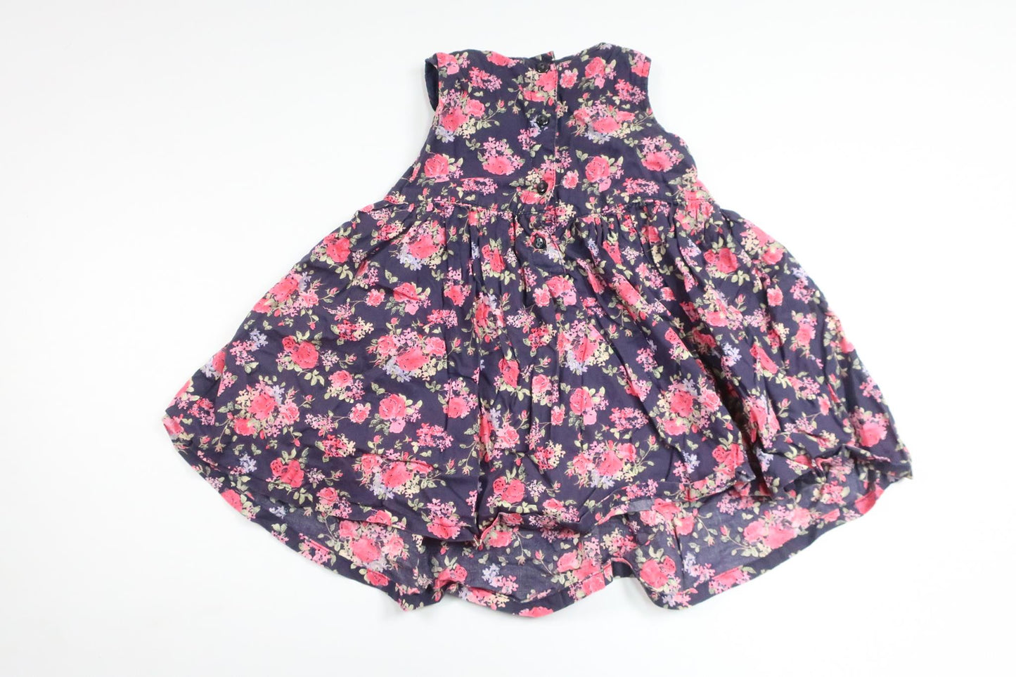Blomsterkjole fra H&M - Størrelse 68 - Blå