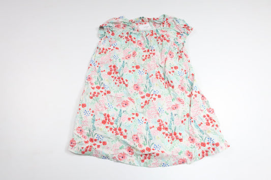 Blomsterkjole fra H&M - Størrelse 86 - Hvid