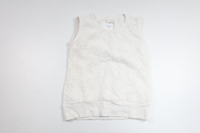 Tanktop fra Ukendt - Størrelse 86/92 - Hvid