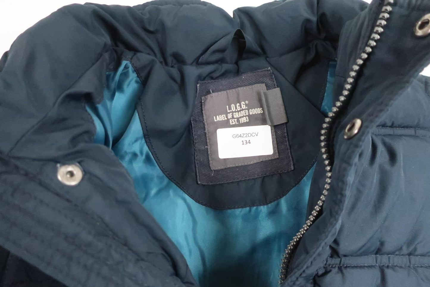 Vinterjakke fra H&M - Størrelse 92 - Marineblå