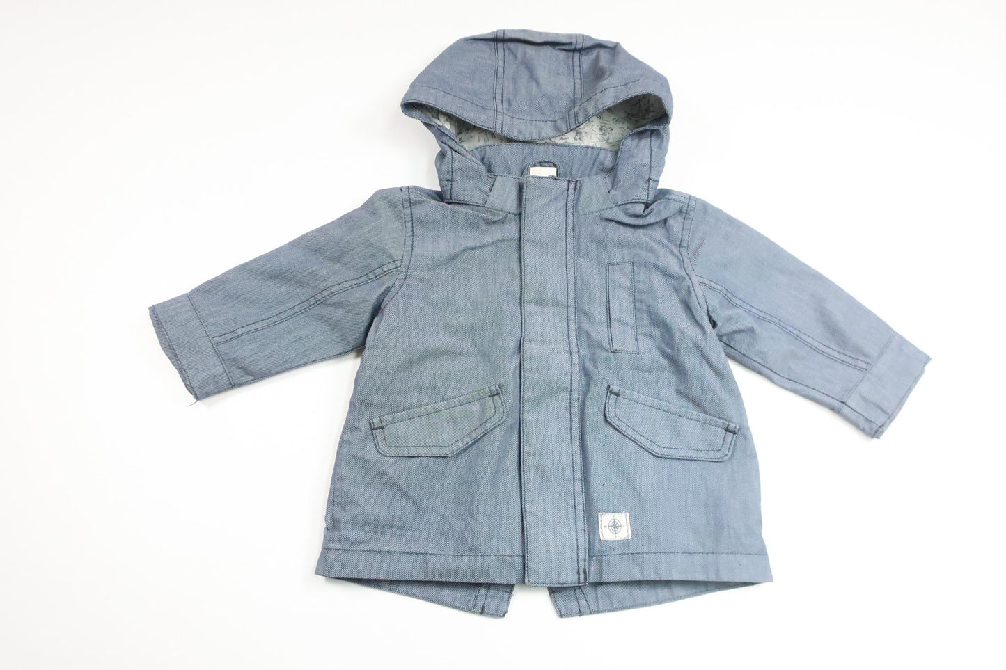 Jakke fra H&M - Størrelse 74 - Marineblå