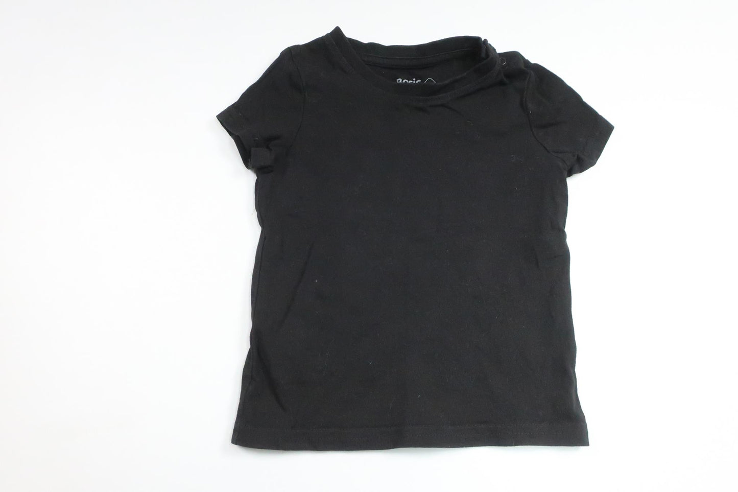 T-shirt fra Basic U - Størrelse 80 - Sort