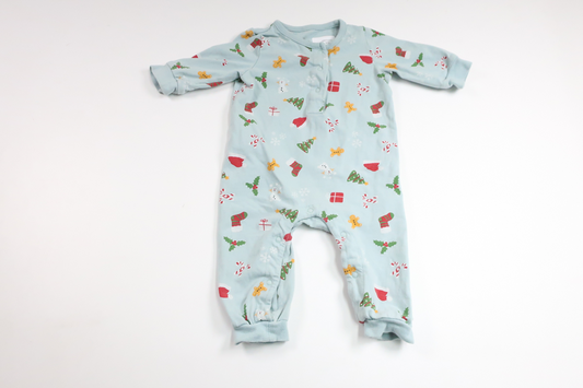 Pyjamas fra ICA I Love Eco - Størrelse 68 - Blå