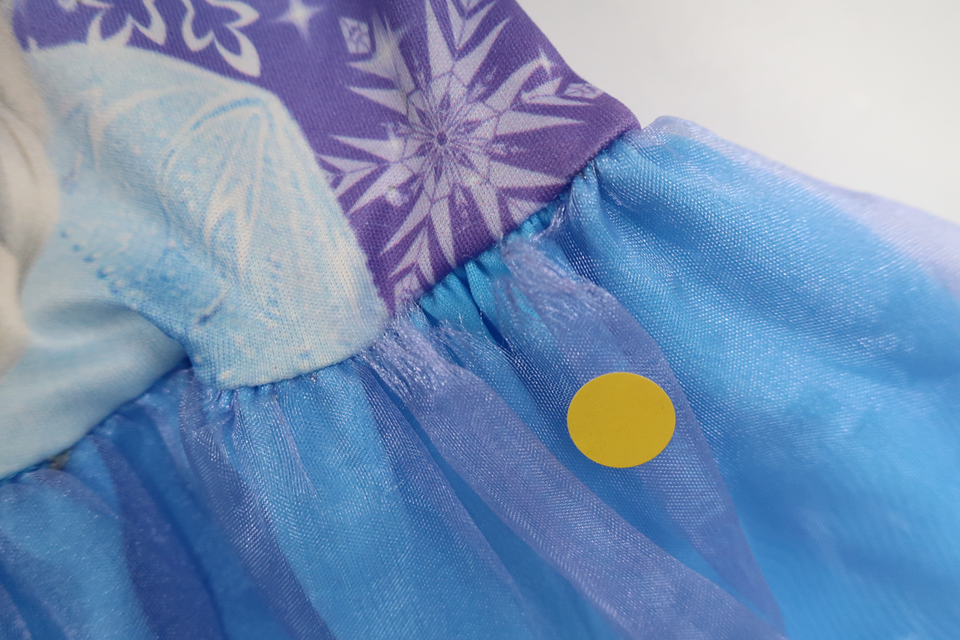 Tylkjole med Frost fra Disney - Størrelse 80/86 - Blå