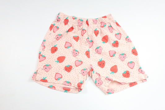 Pyjamasshorts fra Unknown - Størrelse 86/92 - Pink