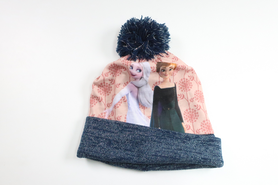 Hue med frost fra Ukendt - Størrelse 52/54 - Marineblå