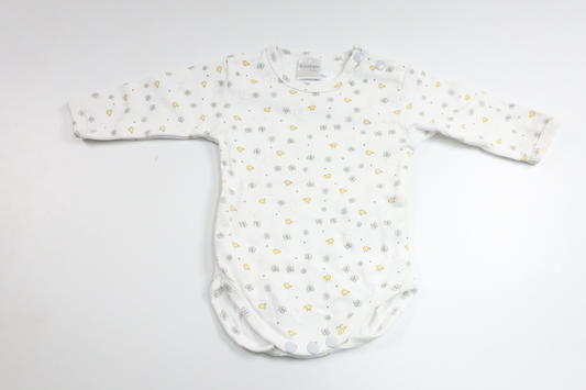 Bodysuit fra El Corte Inglés - Størrelse 62 - Hvid